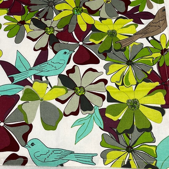 NWT Kitchen Towel Peking Handicraft Bird Floral 18 x 25” - Picture 1 of 3